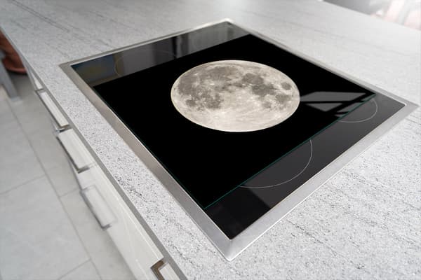 GLAS SKÄRBRÄDA 45x52 MÅNE