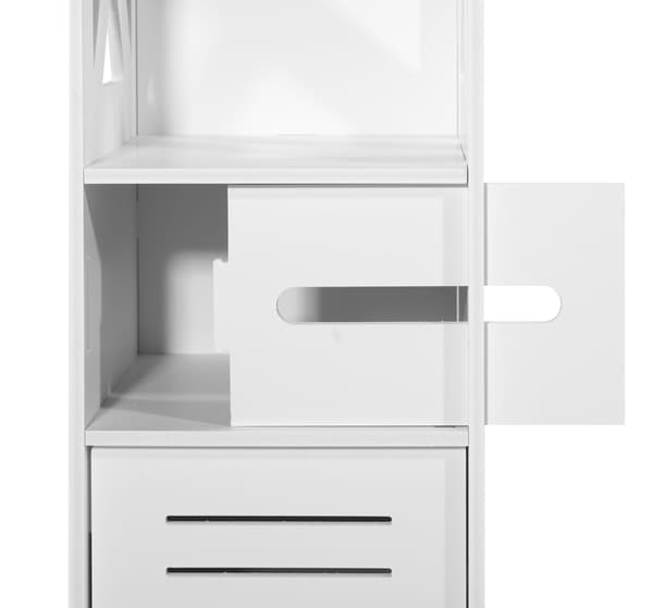 Badeværelsesskab, søjle, 80 cm