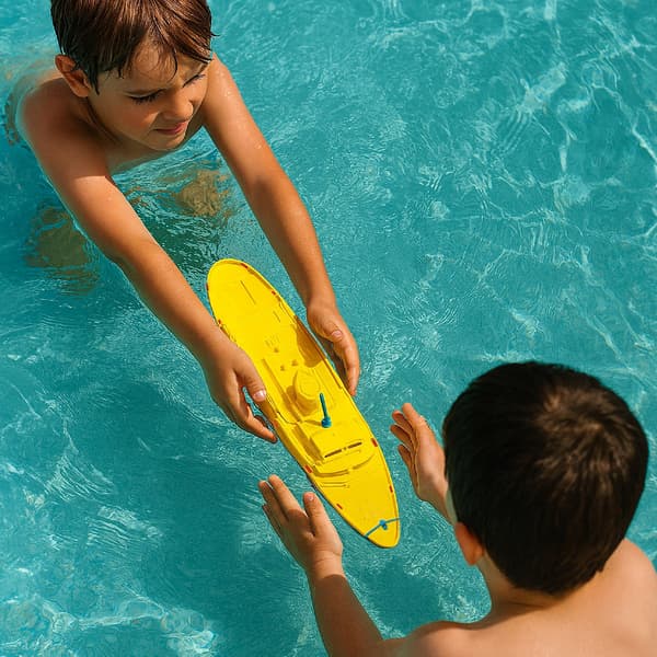 Klassisk stor skibslegetøj til badekar, badevandog pool 47 cm