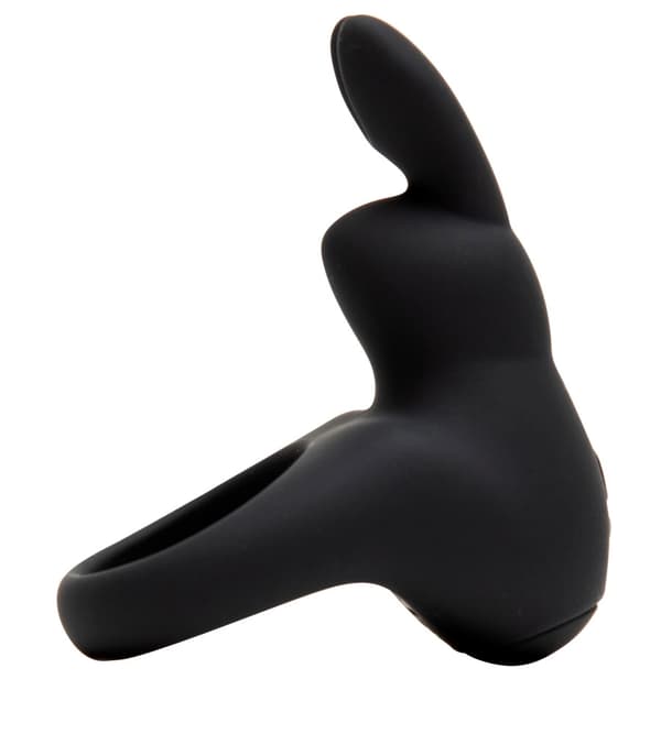 Happy Rabbit Silikone Penisring Sort