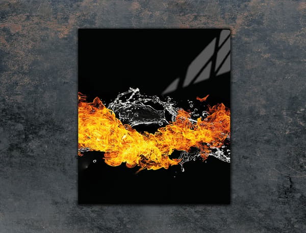 GLAS SKÆREBRÆT 45x52 FIRE