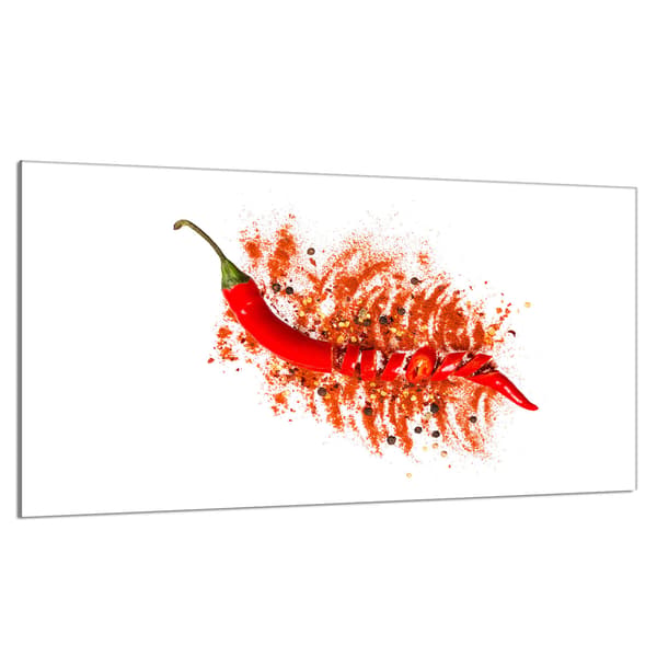 Glasbeskytter til komfur 90x52 Chilli