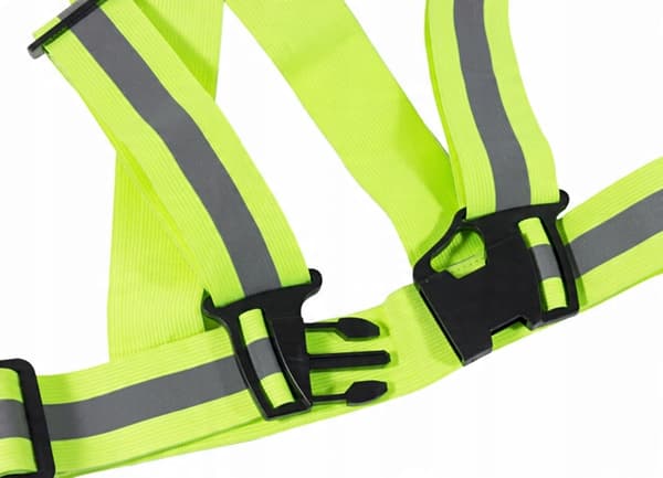Reflekterende sele til løb cykelvest elastisk