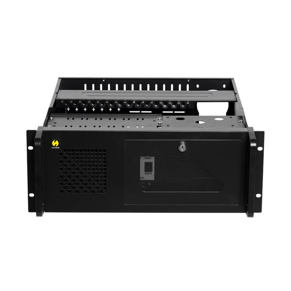 Netrack microATX/ATX serverchassin, 482*177*450mm, 4U, 19''