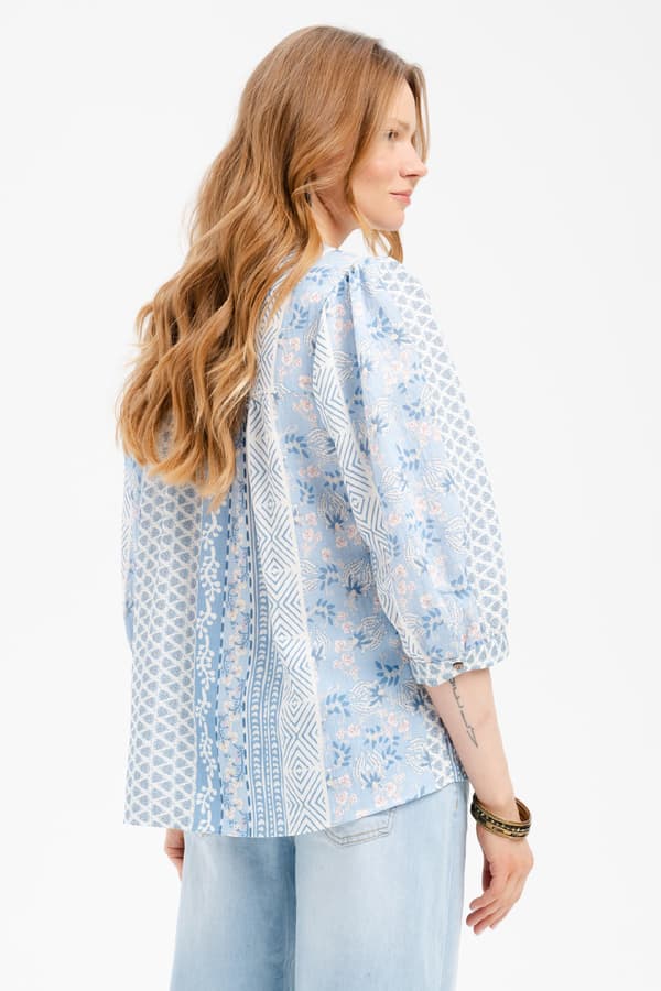 Fani Damebluse Lyseblå 40/42