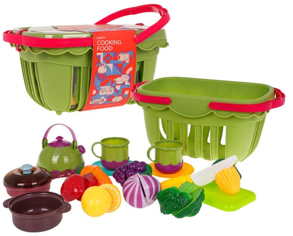 Grönsaker + Frukt Picknickkorg