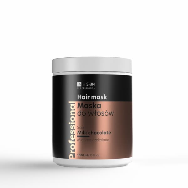 HISKIN PROFESSIONAL Hårmaske - Mælkechokolade 1000 ml