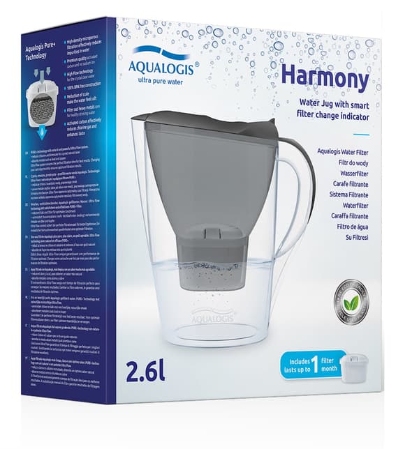 Aqualogis Harmony 2.6 grafiitti (harmaa)