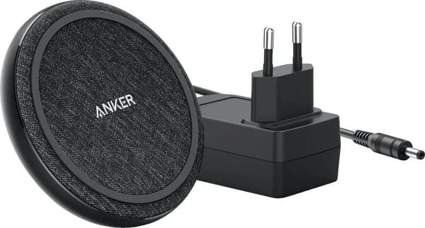 Anker PowerWave II Pad 15W trådløs oplader sort og grå 2000 mA