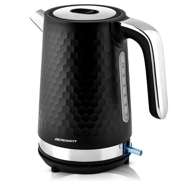Berdsen BD-705 1,7l elkedel, sort og sølv