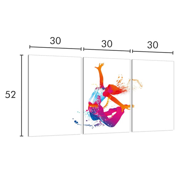 Lasinen suojalevy liedelle 3x30x52