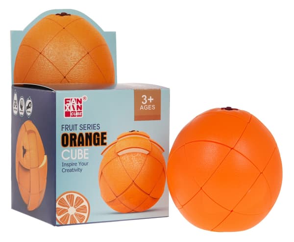 Orange pusselkub