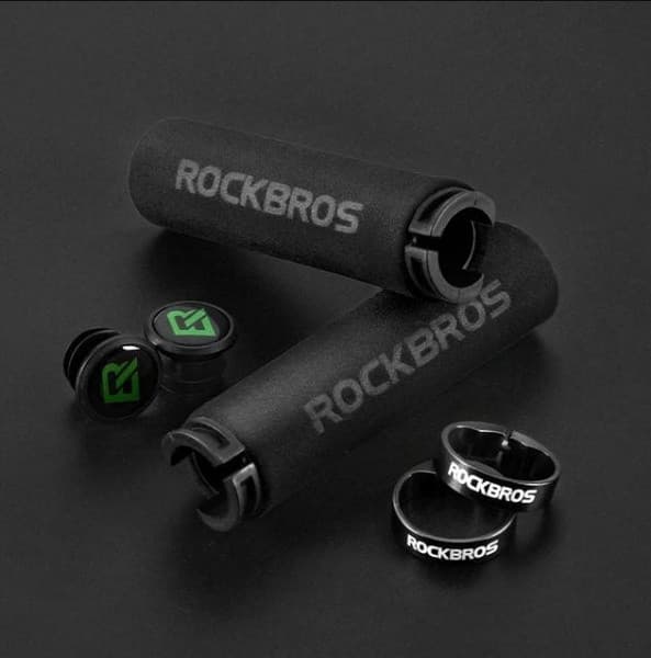 ROCKBROS sorte cykelgreb (BT1001BKBK) sorte spænder
