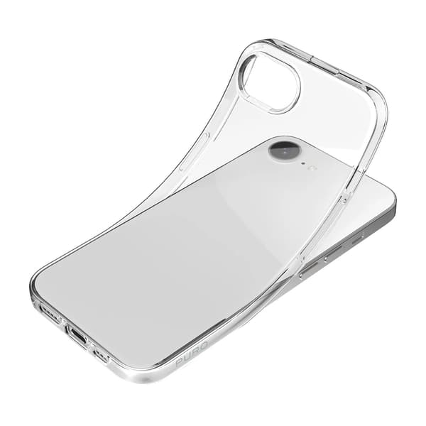 Silikonskal till iPhone 16 - transparent