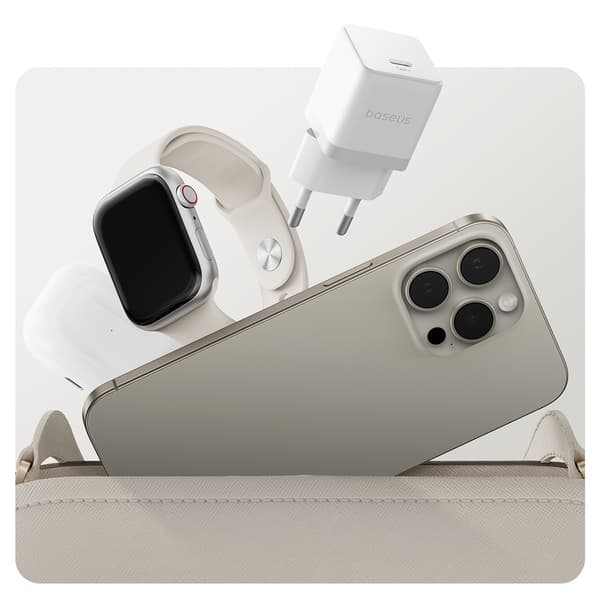 Palm 20W USB-C vægoplader - Hvid
