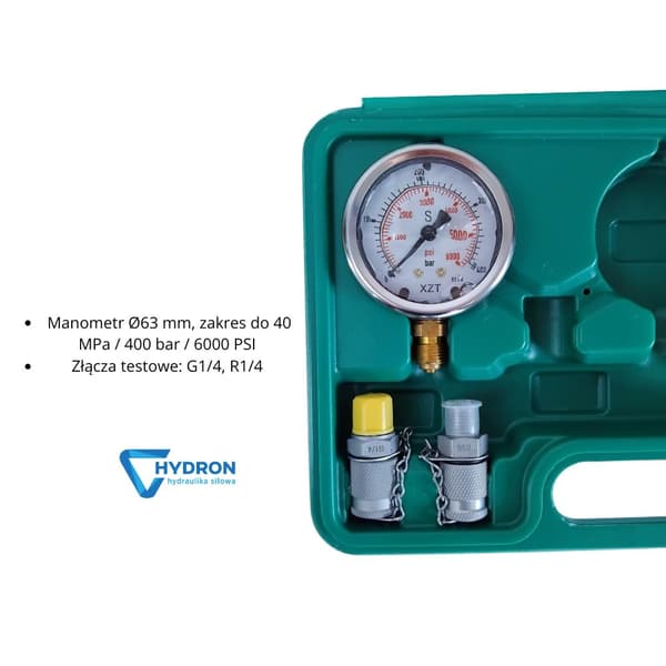 2M hydraulisk tryktestsæt