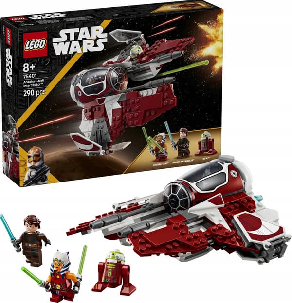 LEGO Star Wars Jedi Ahsokas interceptor 75401