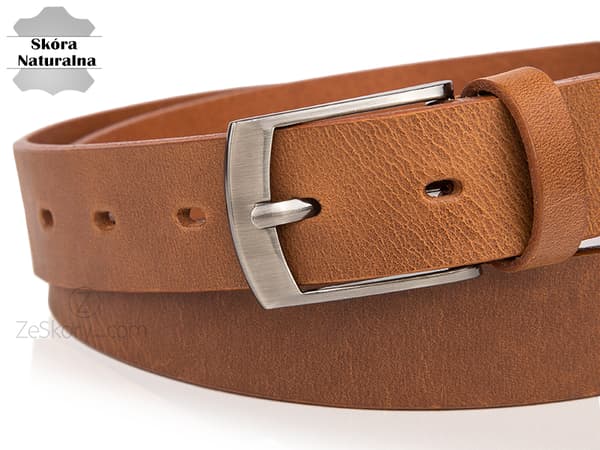 LIC30-0 CAMEL 110 Läderbälte REGULAR +CERTIFIKAT