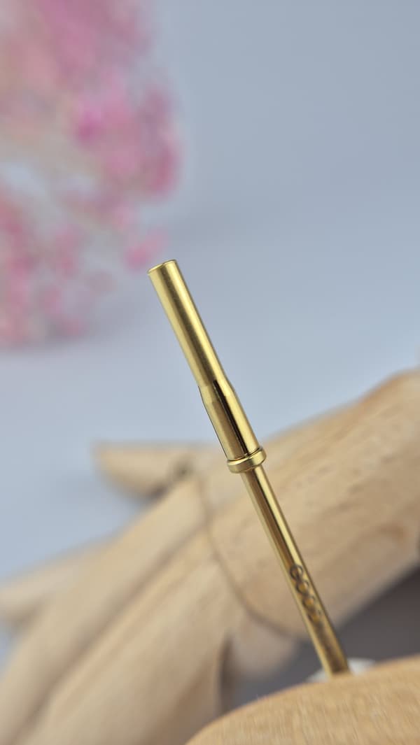 F218 - GOLD Flute MINI LONG -kara 06