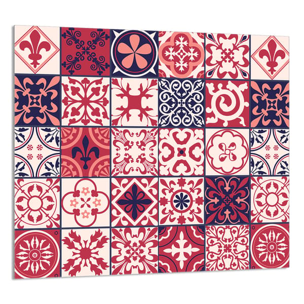 KEITTIÖN LASIPANEELI 65x60 Mosaiikki