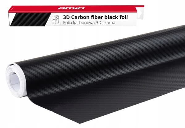 3D Karbon Kääre Musta Auto