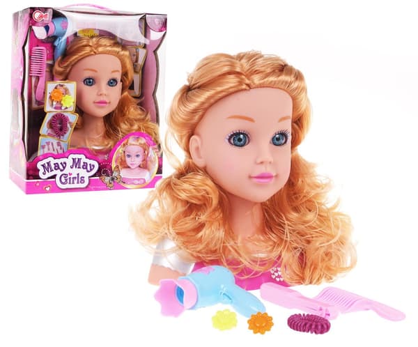 Blond stylingchef + accessoarer