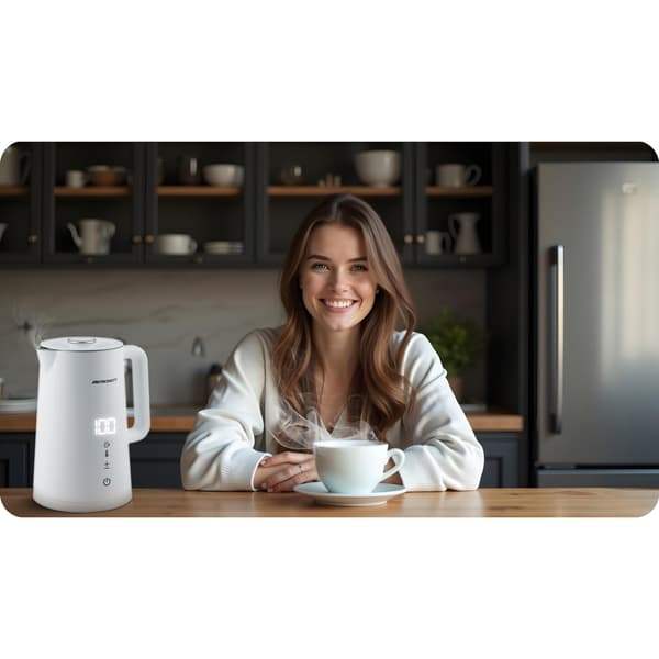 Vattenkokare 1,7l Berdsen BD-709 vit