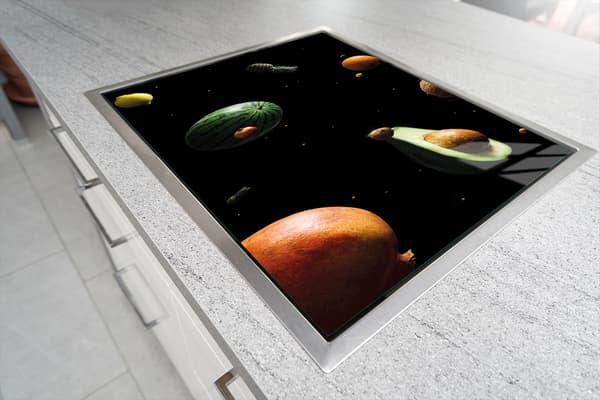SKÄRBRÄDA I GLAS 52x30 FRUKT