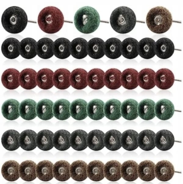 Falon-Tech poleringsborstar 20 mm för minislip 50 st