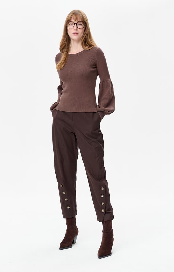Dame Exi Light Chocolate Sweater 40/42