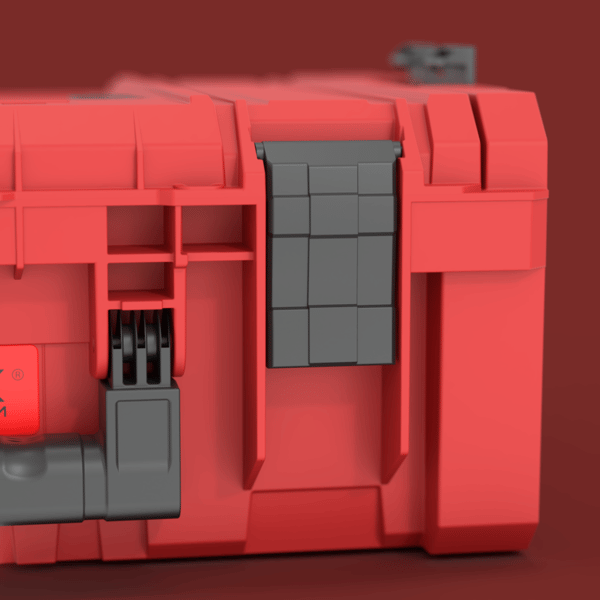 QBRICK SYSTEM PRO TechnicianCase2.0 RedUltraHDSpecialdesignet kuffertboks 12l