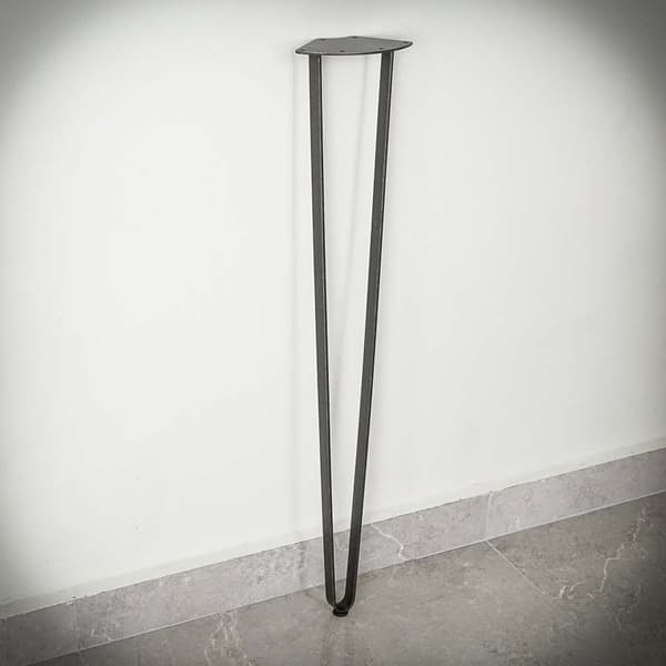 Hairpin dobbelplattedbent 73 cm stål