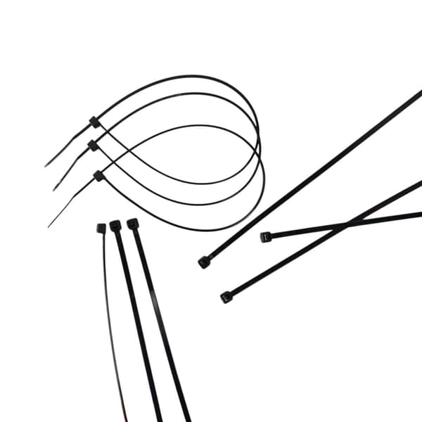 UV kabelbinderbånd 2,5x100mm - 100 stk sort