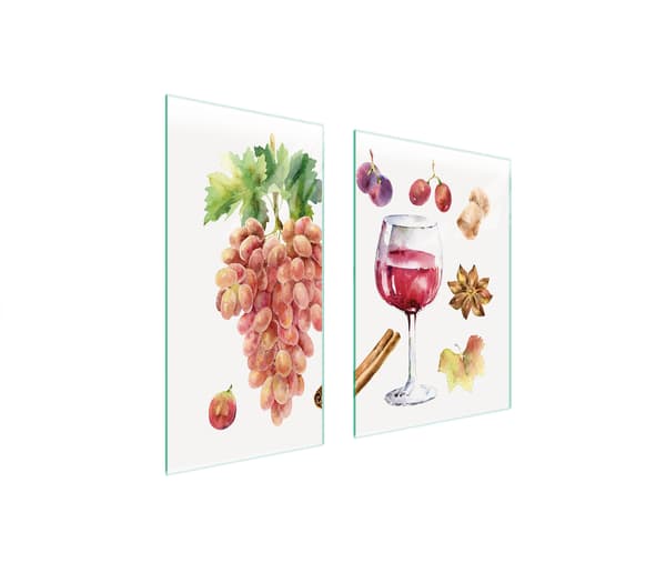 GLASBESKYTTELSESPLADE 75x52 VIN