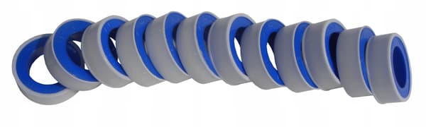 Teflontejp 12 mm x 0,075 mm, 10 m