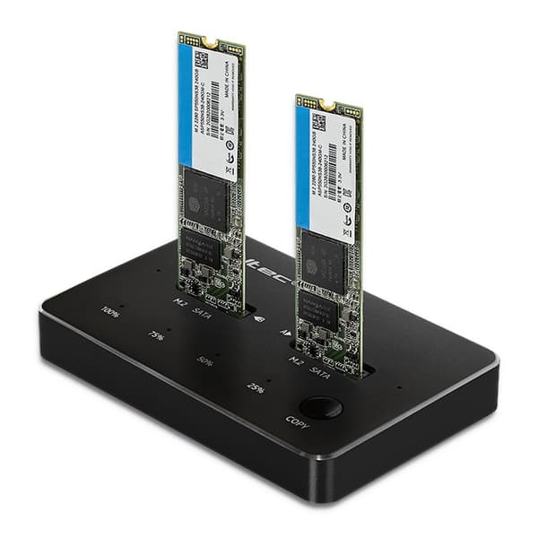 QOLTEC 2X SSD M.2 SATA DOCKINGSTATION