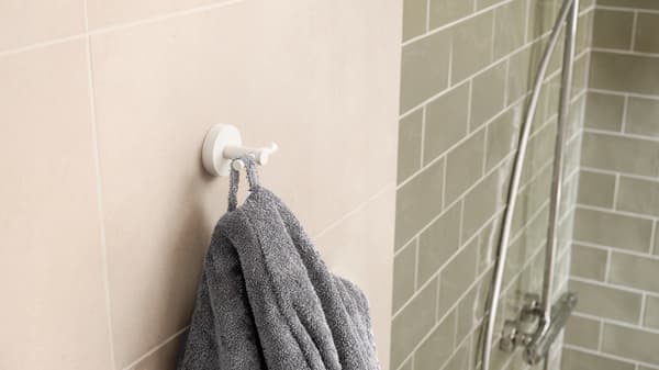 tesa Moon badekåbeophæng hvid
