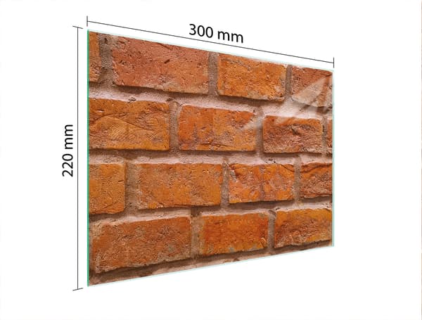 GLASSKÆREBRÆT 30x22 MURSTEN