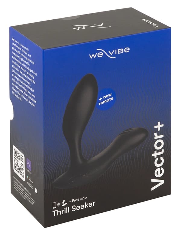 WeVibe Vector Träkolsvart Vibrerande Prostatamassageapparat