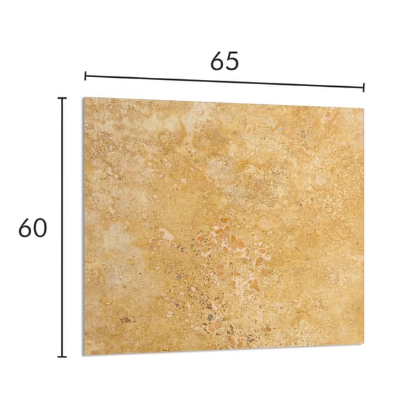 KEITTIÖN LASIPANEELI 65x60 Liuskekivi