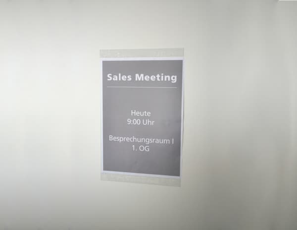 Selvklæbende plakatlomme