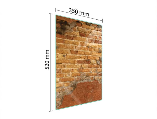 GLASSKÆREBRÆT 35x52 MURSTEN