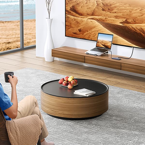 6in1 HUB-sovitin USB-C - HDMI / USB-A / SD TF -kortinlukija - harmaa