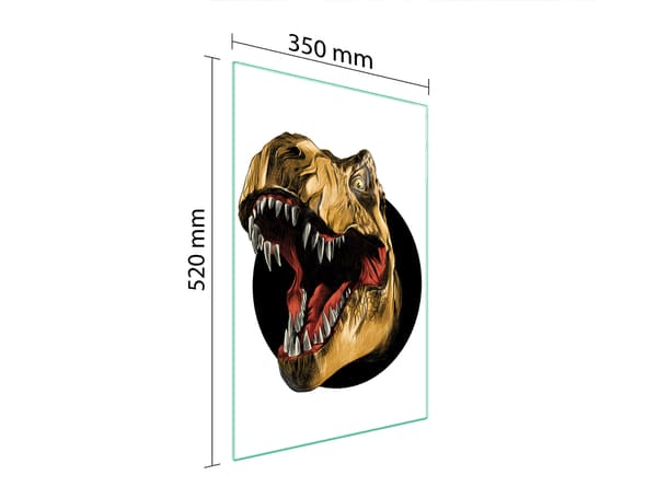GLASSKÆREBRÆT 35x52 DINOSAUR