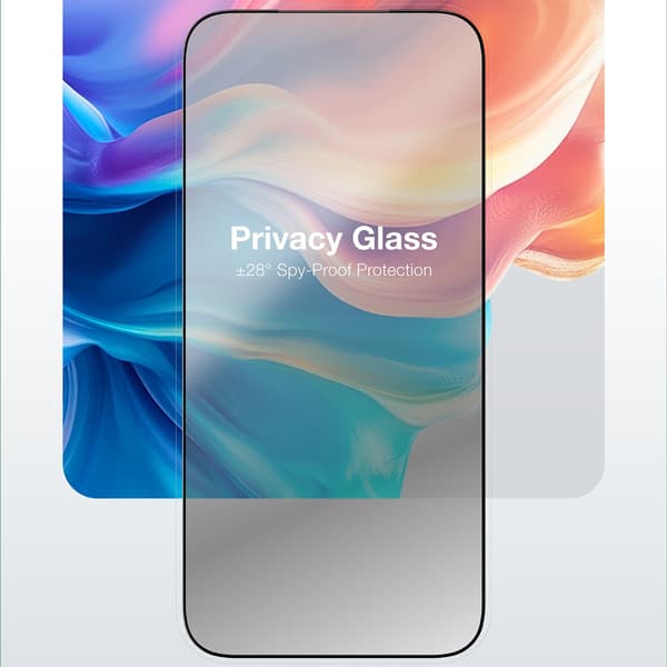 Radix Privacy Hærdet Glas til iPhone 17 Pro Max