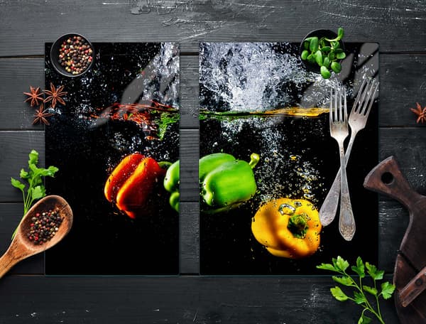 LASINEN SUOJALEVY LIEDELLE 70x52 PEPPER