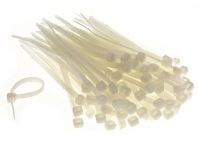Buntbandstejp 7,6x250mm - 100st vit