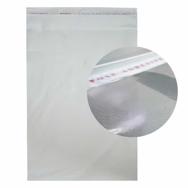 CELLOFANTASKER 25/35 FORSEGLET 100stk