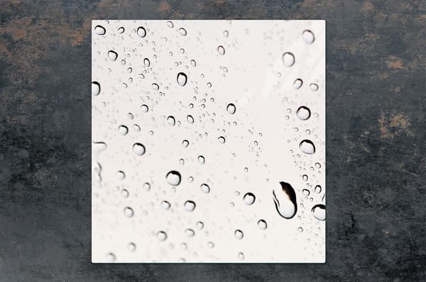 GLASSKYDDSPLÅT FÖR SPIS 50x52 DROPS