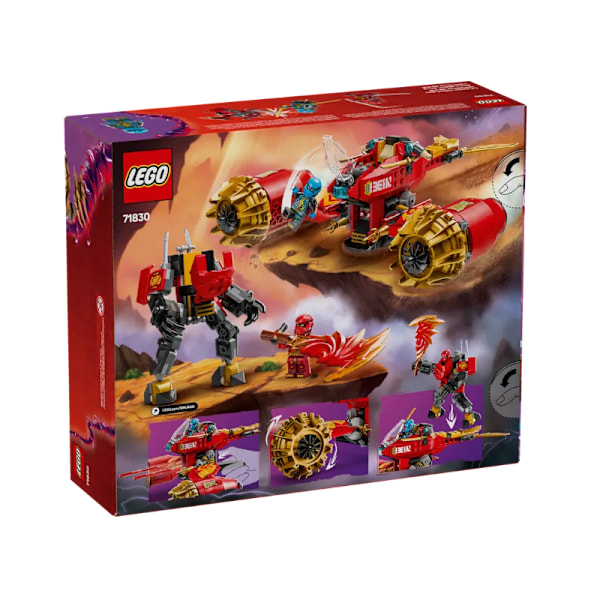 LEGO Ninjago 71830 Kais Stormryttare Mech 7+ (333 bitar) | CDON